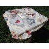 Tovaglia Rettangolare in Cotone Plastificato Disegno SHABBY 100% Idrorepellente.. Made in ITALY!!!!