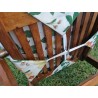 Rechteckige Tischdecke aus weicher Baumwolle im SHABBY-Design, 100 % wasserabweisend. Hergestellt in ITALIEN!!!!