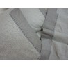 Komplettes halbquadratisches Doppel-Einzelbett im BORBONESE-Stil. Farbe: Beige. 100 % Naturfaser-Baumwolle..!!!!