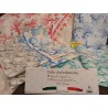 Telo Arredo Copritutto Multiuso Fantasia MARE E CORALLI COLORATI..Misura:250X290-180X290..100%Cotone..MADE IN ITALY!!!!!!