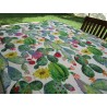 Housse d'ameublement polyvalente en coton motif CACTUS Mesures : 165x270-265x270.. 100% coton.... FABRIQUÉ EN ITALIE !!!!!