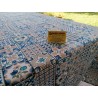 Rectangular Cotton Tablecloth MAIOLICA Pattern In All Sizes 100% Cotton.... MADE IN ITALY!!!!!