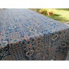 Rectangular Cotton Tablecloth MAIOLICA Pattern In All Sizes 100% Cotton.... MADE IN ITALY!!!!!