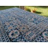 Rechteckige Tischdecke aus Baumwolle mit MAIOLICA-Muster in allen Größen, 100 % Baumwolle.... HERGESTELLT IN ITALIEN!!!!!