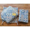 Rectangular Cotton Tablecloth MAIOLICA Pattern In All Sizes 100% Cotton.... MADE IN ITALY!!!!!