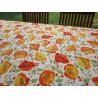 Rectangular Tablecloth COLORED POPPIES Design 100% Cotton in all sizes MADE IN ITALY!!!!