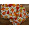 Rectangular Tablecloth COLORED POPPIES Design 100% Cotton in all sizes MADE IN ITALY!!!!