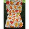 Rectangular Tablecloth COLORED POPPIES Design 100% Cotton in all sizes MADE IN ITALY!!!!