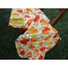 Rectangular Tablecloth COLORED POPPIES Design 100% Cotton in all sizes MADE IN ITALY!!!!