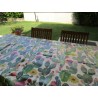 Nappe RECTANGULAIRE en Coton Plastifié Design CACTUS 100% HYDROFUGE Dans Toutes Les Tailles....FABRIQUÉE EN ITALIE!!!!