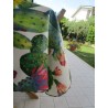 Nappe RECTANGULAIRE en Coton Plastifié Design CACTUS 100% HYDROFUGE Dans Toutes Les Tailles....FABRIQUÉE EN ITALIE!!!!