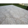 Rectangular tablecloth in plasticized cotton with embroidered pattern....100% water-repellent..MADE IN ITALY!!!!