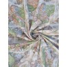 RECHTECKIGE Baumwolltischdecke GEOGRAPHIC MAP FANTASY... HERGESTELLT IN ITALIEN. 100 % BAUMWOLLE!!!