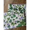 Rechteckige Tischdecke aus PLASTICIZED-Baumwolle mit grünem IVY-Muster, 100 % wasserabweisend.... HERGESTELLT IN ITALIEN!!!!!