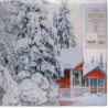 Double duvet cover Bag + 2 Pillowcases Digitally Printed 100% Cotton Snow and nature house design....!!