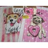 TORCHONS À VAISSELLE EN 100% COTON ÉPONGE DESIGN CHIEN... 6 PIÈCES.....TAILLE. 50X70..