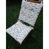 Rectangular tablecloth in plasticized cotton with COLORFUL SEA AND FISH design..100% water-repellent..MADE IN ITALY..