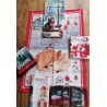 STROFINACCI NATALIZI IN STAMPA DIGITALE ..COTONE 100% CON CALENDARIO... 6 PEZZI.....MIS. 50X70 .