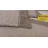 DOUBLE Bed Set in 100% COTTON Flannel WITH SPOTTED DESIGN COLOURS: BEIGE-GREY-PETROL....MAXI SIZES!!!!!
