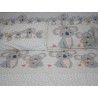 Housse de couette + taies d'oreiller imprimées numériquement 100% coton KOALA ET OURS Design dans toutes les tailles...