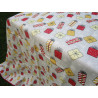Nappe rectangulaire antitache 100% déperlante FORFAITS CADEAUX DE NOËL FANTAISIE Toutes tailles...PAS DE REPASSAGE!!!...