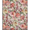 100% Water-repellent Stain-Resistant Rectangular Tablecloth, COLORED ROSES Design..MADE IN ITALY...NO IRON!!!