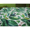 Tovaglia Rettangolare Antimacchia 100% Idrorepellente Disegno PALME VERDI ..MADE IN ITALY...NO STIRO!!!