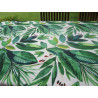 Tovaglia Rettangolare Antimacchia 100% Idrorepellente Disegno PALME VERDI ..MADE IN ITALY...NO STIRO!!!