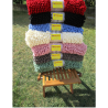 Bathroom carpet or bedside rug in solid colour...all colours...100% microfibre.. non-slip...