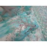 Bedding set CORAL STARFISH pattern Color Green-Red-Light Blue-Light Blue...100% Cotton...MADE IN ITALY!!!