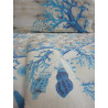 Completo letto Fantasia CORALLO STELLA MARINA Colore Verde-Rosso-Azzurro-Celeste...100%Cotone ...MADE IN ITALY!!!