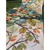 Tapis au mètre avec impression numérique FLORAL Design en tissu nautique hydrofuge..Euro 0,11cent mt..MADE IN ITALY