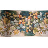 Tapis au mètre avec impression numérique FLORAL Design en tissu nautique hydrofuge..Euro 0,11cent mt..MADE IN ITALY