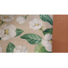 Rug by the meter with PEACH BLOSSOM design in water-repellent nautical fabric..Euro 0.11cent m..MADE IN ITALY!!