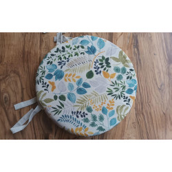 Round chair cover with 2...