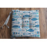 Rectangular Cotton Tablecloth with MULTICOLORED FISH Pattern.. In all sizes 100% Cotton.... MADE IN ITALY