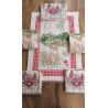 STROFINACCI IN SPUGNA DI COTONE SHABBY..TIROLESE..100% Cotone... 6 PEZZI.....MIS. 50X70 ..