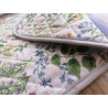 Set de table américain en coton, design FEUILLES COULEURS HERBOLARIO. Taille: 50x35...100% Coton...FABRIQUÉ EN ITALIE.!!!