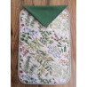 Set de table américain en coton, design FEUILLES COULEURS HERBOLARIO. Taille: 50x35...100% Coton...FABRIQUÉ EN ITALIE.!!!