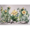 CACTUS Design Carpet in Water-repellent Nautical Fabric... Non-slip..In all sizes..MADE IN ITALY!!