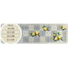 Tappeto Disegno LIMONI e MAIOLICA in Tessuto Idrorepellente Nautico... Antiscivolo..In Tutte Le Misure..MADE IN ITALY!!