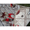 American Quilted Placemat FOX Design..100% COTTON... MADE IN ITALY!!!