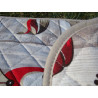 American Quilted Placemat FOX Design..100% COTTON... MADE IN ITALY!!!