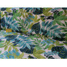 Nappe rectangulaire en coton avec motif TROPICAL et FEUILLES COULEURS..Dans toutes les tailles 100% Coton....FABRIQUÉ EN ITALIE