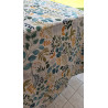 Rectangular Cotton Tablecloth with MULTICOLORED LEAVES Pattern..In all sizes 100% Cotton....MADE IN ITALY!!!!!