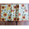 Rectangular tablecloth in water-repellent plastic. ALL SUNFLOWERS design.. In all sizes..MADE IN ITALY..