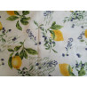 Tea Towels Set 3 Pieces LEMON Pattern 100% Cotton...MADE IN ITALY.!!!!!!!