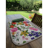 American Quilted Cotton Placemat With FLORAL Pattern Napkin.. Size:50x35..MADE IN ITALY..!!!!