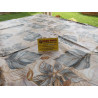 Rectangular Tablecloth in Water-repellent Plastic Design with LEAVES.. In all sizes..MADE IN ITALY..