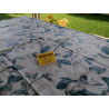 Tovaglia Rettangolare In Plastica Idrorepellente Disegno Con STAMPA FLOREALE .. In Tutte le Misure ..MADE IN ITALY..